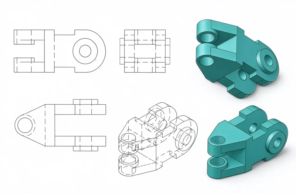 3D CAD Modeling & Engineering Drawings