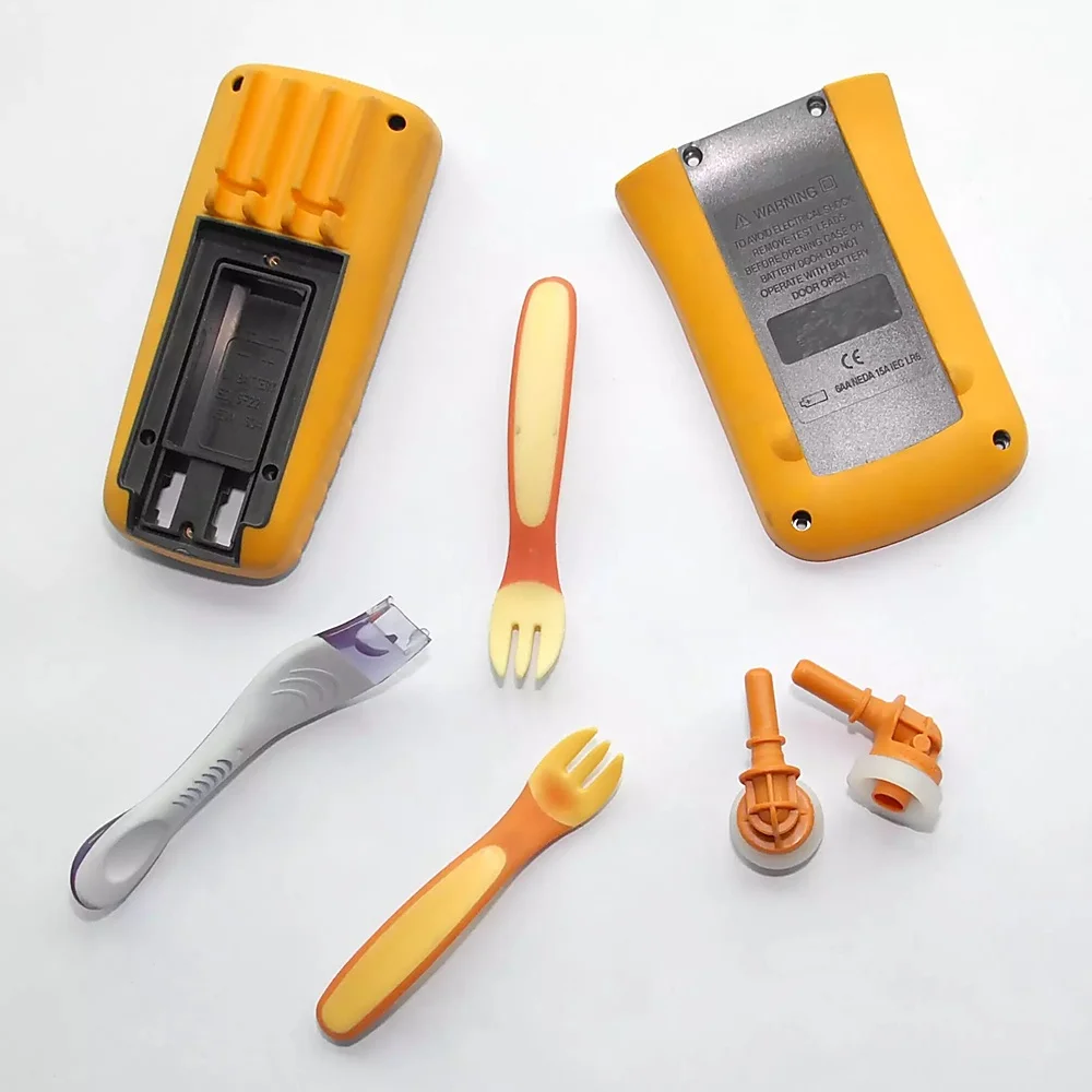Hard and soft material combinations in 2K injection molding