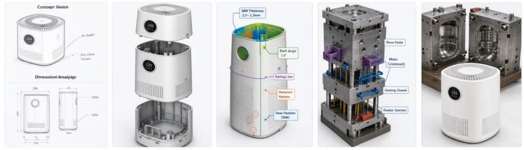 Industrial Design for Prototyping, Injection Molding and Mass Production​