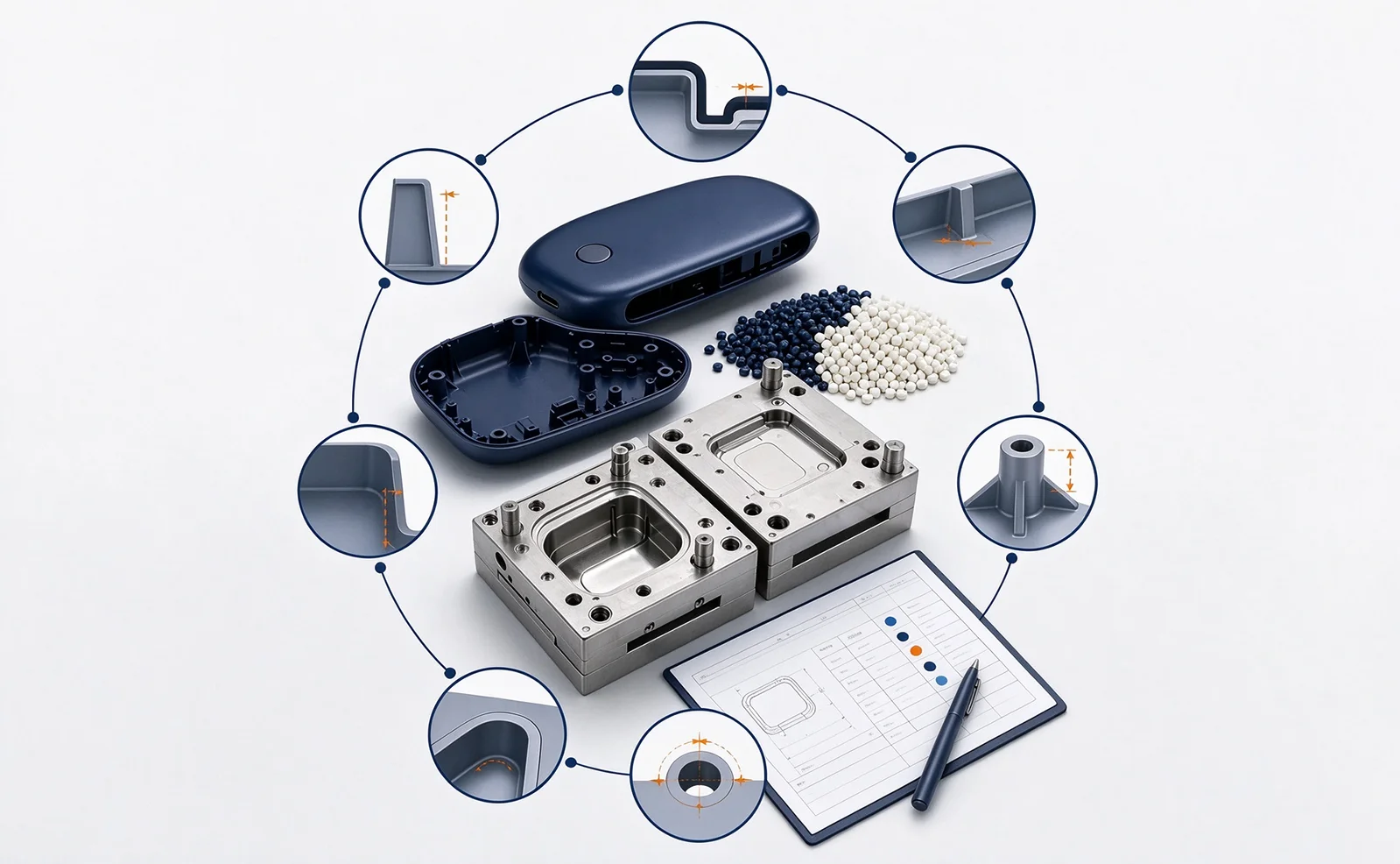 Plastic Product Design for Injection Molding​