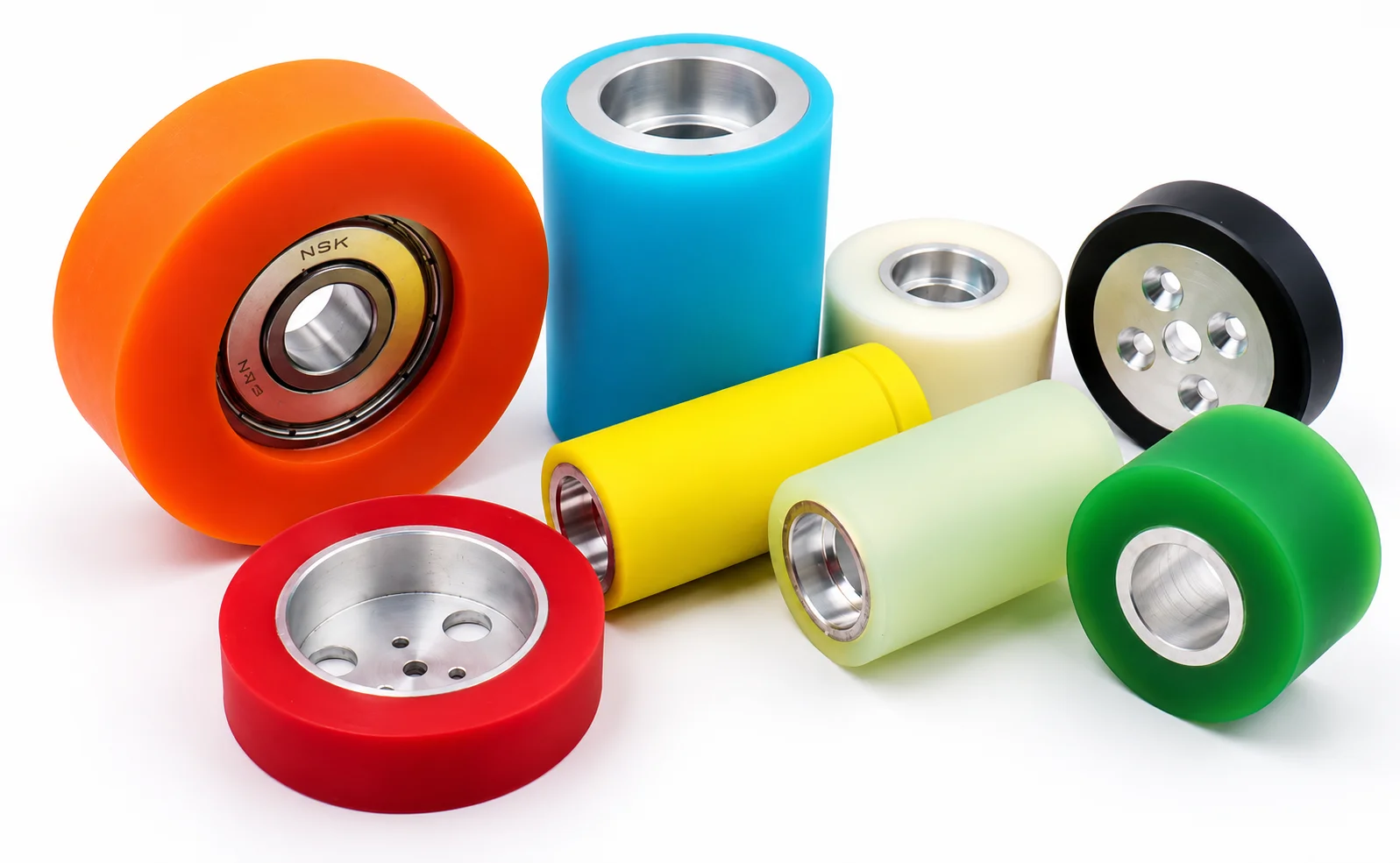 Polyurethane-Coated Wheel Color Options