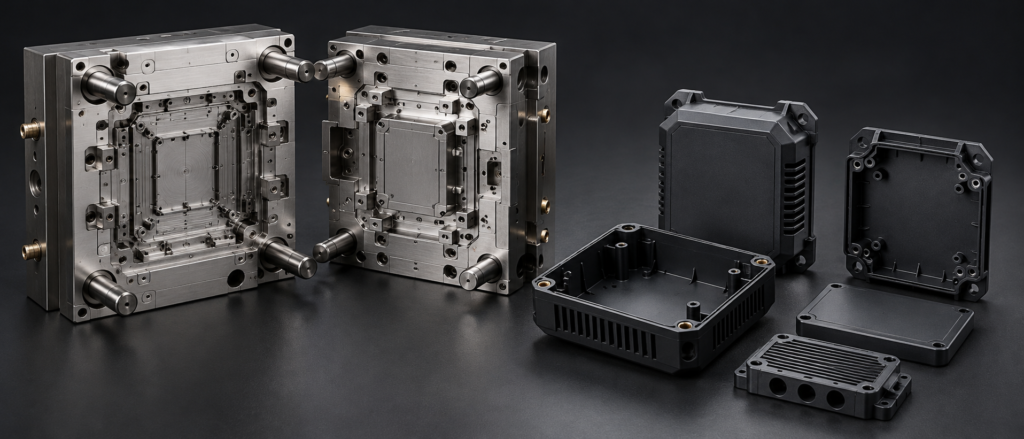 Precision Injection Molded Electronic Housing