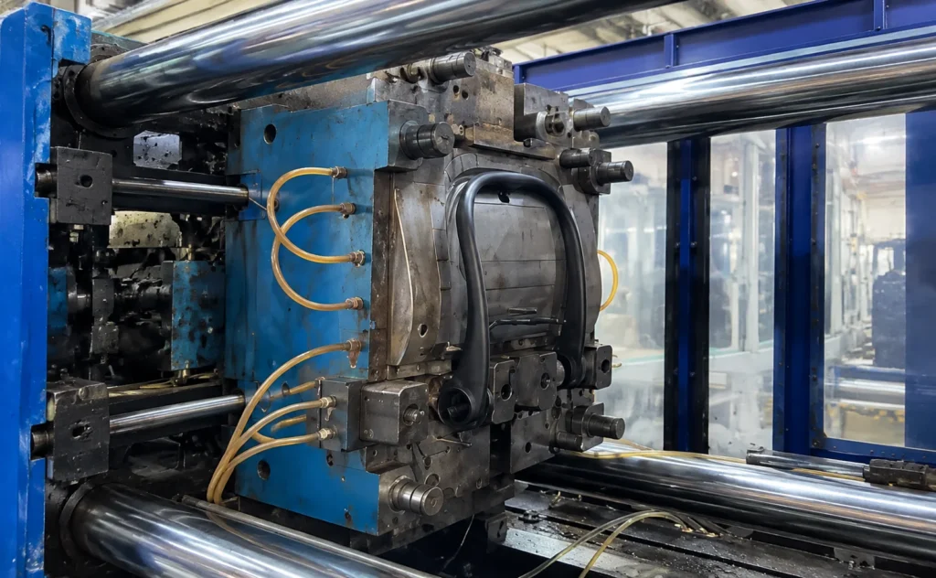 Rigid plastic frames and structural components